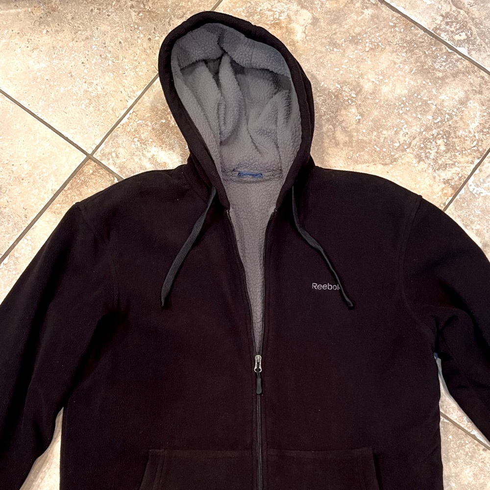Reebok sherpa lined jacket